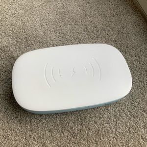 NWT phone sanitation device- baby blue